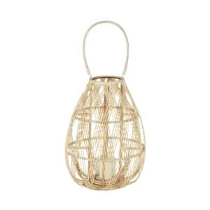 à prix promos Maisons Du Monde Photophore En Bambou Beige 7