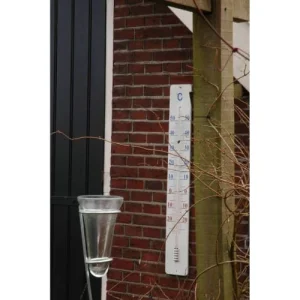 à prix promos ESSCHERT DESIGN Pluviomètre En Zinc Et En Verre 1.30 M 10
