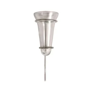 à prix promos ESSCHERT DESIGN Pluviomètre En Zinc Et En Verre 1.30 M 12