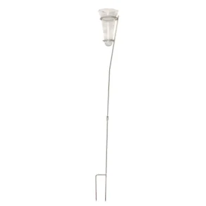 à prix promos ESSCHERT DESIGN Pluviomètre En Zinc Et En Verre 1.30 M 16