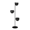 pas cher Mica Decorations Porte-plante En Métal Noir H140 19