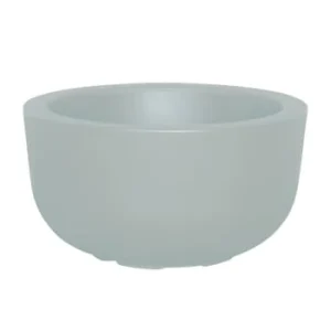à prix réduits Serralunga Pot à Fleur En Résine Recyclable Blanc D47cm 14