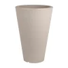 Serralunga Pot à Fleur En Résine Recyclable Gris Tourtelle D67cm guranteed de qualité 17