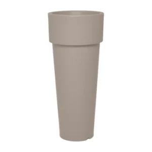 à prix réduits Serralunga Pot à Fleur éclairé En Résine Recyclable Neutre D39cm 16
