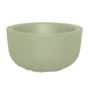 à prix réduits Serralunga Pot à Fleur En Résine Recyclable Blanc D47cm 16