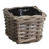 REMISE allant Aubry Gaspard Pot Carré En Poelet Gris 15 X 15 Cm 22