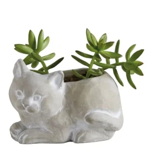des prix incroyables Mathilde M Pot Chat Jardin Antique 9