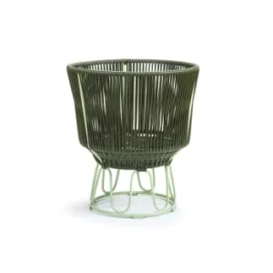 vente chaude Ames Pot De Fleur Circo 3 Métal Vert 50x56x50 Cm 12