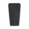 SOLDES TOUT À Riviera Pot En Plastique Carré Avec Réserve D’eau 52 Cm Eva Noir 7