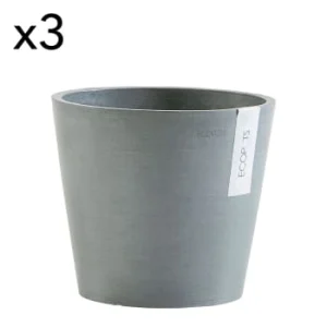 à prix promos Ecopots Pots De Fleurs Terracotta D20 – Lot De 3 10