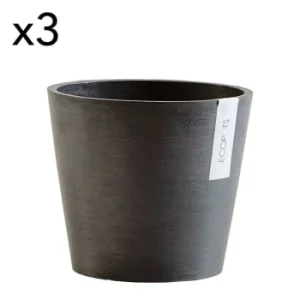 à prix promos Ecopots Pots De Fleurs Terracotta D20 – Lot De 3 12