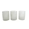 Protections acheteurs Maison Tilleul Set De 3 Photophores En Verre Transparent 22