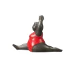grossiste en ligne Wanda Collection Statuette Femme Rouge H65cm 7