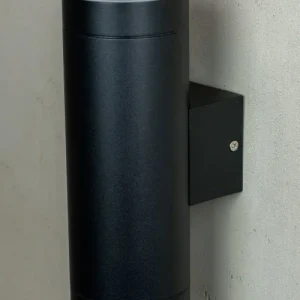 De super promotions disponibles Dyberg Larsen Stege – Applique En Aluminium, Noir Mat, H 19,5 Cm D 7,6 Cm 8