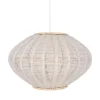 outlet soldes Globen Lighting Suspension Extérieure Lin/rotin D43cm 8