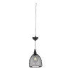 LUMI JARDIN Suspension Solaire Ajourée Acier Noir H89cm boutique 20