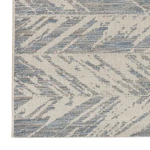 boutiqued pas cher Atticgo Tapis D’extérieur Design Abstrait Couleur Lin, 155×230 Cm 15