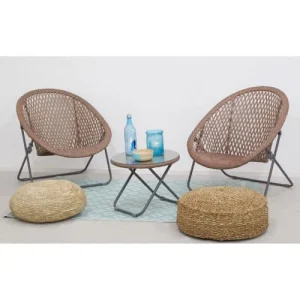 a Prix Discount Aubry Gaspard Tapis D’extérieur En Polypropylène 120 X 180 Cm Maya – Vert D’eau 10