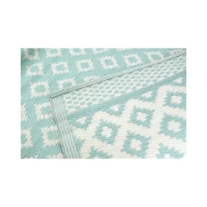 a Prix Discount Aubry Gaspard Tapis D’extérieur En Polypropylène 120 X 180 Cm Maya – Vert D’eau 12