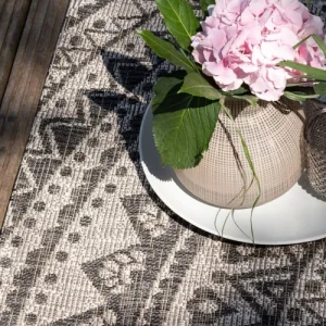 Benuta Tapis D’extérieur & Intérieur Beige/marron 80×150 bas prix 12