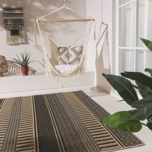 soldes magasin Benuta Tapis D’extérieur & Intérieur Beige/noir 120×170 10