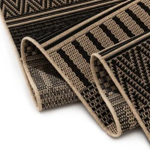 soldes magasin Benuta Tapis D’extérieur & Intérieur Beige/noir 120×170 16
