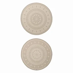 vente en ligne Alice’s Garden Tapis D’extérieur Rond D180cm En Polypropylène Beige 10
