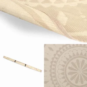vente en ligne Alice’s Garden Tapis D’extérieur Rond D180cm En Polypropylène Beige 14