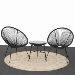 vente en ligne Alice’s Garden Tapis D’extérieur Rond D180cm En Polypropylène Beige 16