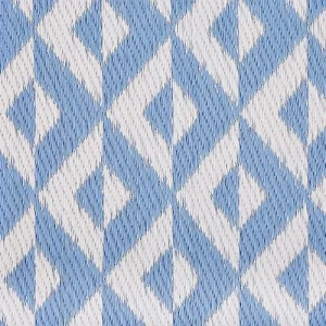 Beliani Tapis En Matériaux Synthétiques Bleu 180x120cm vente chaude 14