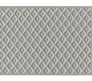 Beliani Tapis En Matériaux Synthétiques Bleu 180x120cm vente chaude 18