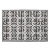 mode Beliani Tapis En Matériaux Synthétiques Noir 180x120cm 20