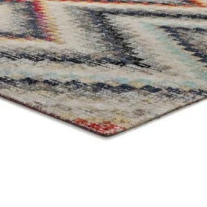 Atticgo Tapis Ethnique Multicolore Pour L’extérieur/intérieur, 133X190 Cm Meilleur Prix Garanti 9