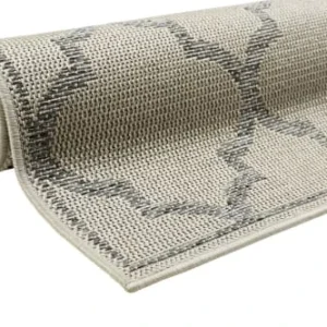 Wecon Home Tapis Exterieur Beige Motif Oriental Gris 170×120 styles dernier cri 18