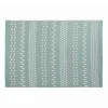 en france Oviala Tapis Extérieur Et Intérieur Bleu Clair à Motifs Bleu 180×120 17