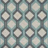 grand choix Nazar Tapis Extérieur Motif Géométrique Bleu – 120×160 16