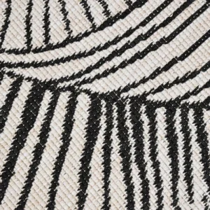 meilleur service Un Amour De Tapis Tapis Extérieur Noir 120×120 Rond 14