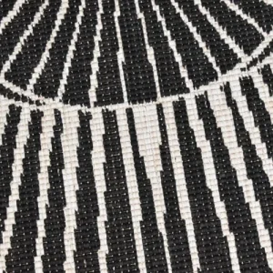 meilleur service Un Amour De Tapis Tapis Extérieur Noir 120×120 Rond 16