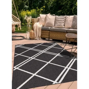 Un Amour De Tapis Tapis Extérieur Noir 200×290 commentaire favorable 16