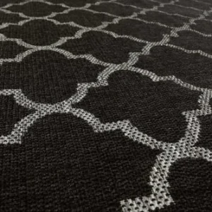 Livraison internationale Wecon Home Tapis Exterieur Noir Motif Oriental Gris 225×160 12