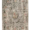 magasin paris Wecon Home Tapis Exterieur Plat Baroque Vintage Gris 170×120 16