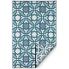Fabhab Tapis Extérieur Réversible En Plastique Recyclé 120×180 Cm Bleu qualité supérieure 20