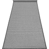 achetez pas cher ESPRIT Tapis Exterieur Tissé Plat Motif Damier Blanc Et Noir 80×300 13