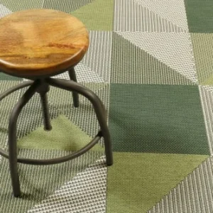 Wecon Home Tapis Exterieur Tons De Vert Résistant 120×170 boutiqued pas cher 10