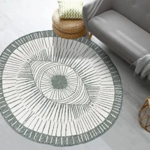 Un Amour De Tapis Tapis Extérieur Vert 160×160 Rond Paiement sécurisé 18