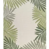 Wecon Home Tapis Plat Exterieur Végétal Jungle 133×200 grande surprise 22