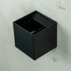 comparez les prix Dyberg Larsen Venus – Applique En Métal Noir Mat Et Verre, H 11 Cm D 11 Cm 11